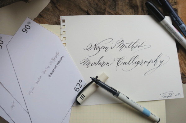 m]~\bh_JOtB[ Nozomi method Modern Calligraphy