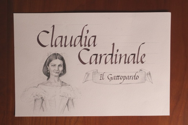 カリグラフィー 名前を丁寧に書く イタリック体