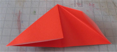 カリグラフィー・テクニック　マントの折り方２