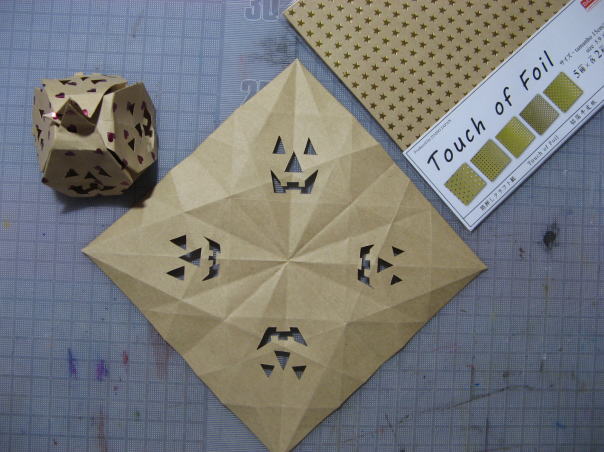 Halloween 2015 Jack-o'-lantern bag how to9