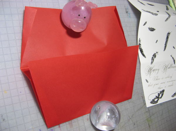 Calligraphy Halloween card 2015  how to2