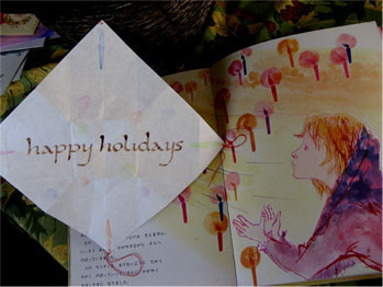 Christmas calligraphy box-2 2013