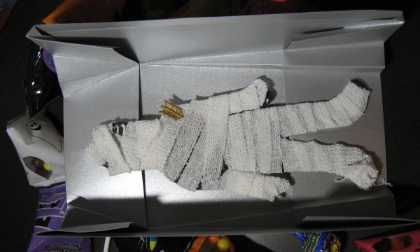 Halloween2014　Mummy man's coffin card3