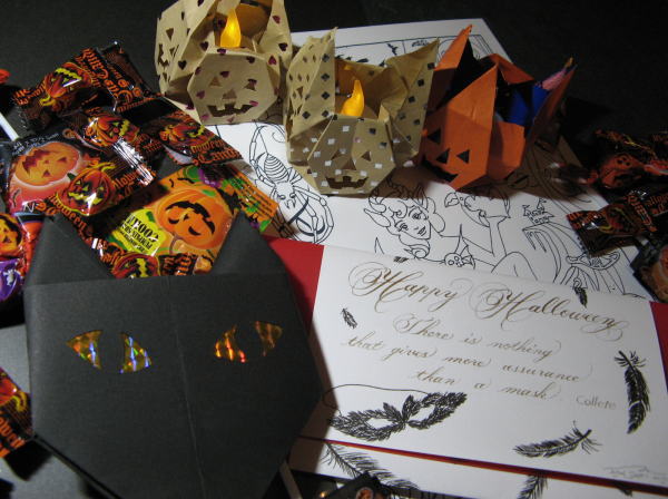 calligraphy Halloween 2015