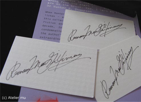 ノゾミスタジオ サイン見本集 ご自分のサイン作成ヒントに英語 漢字